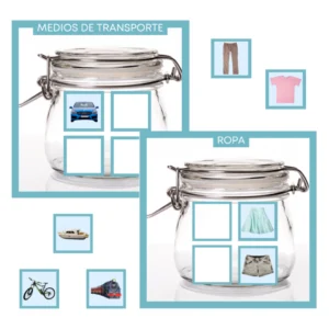 frascos de categorÍas