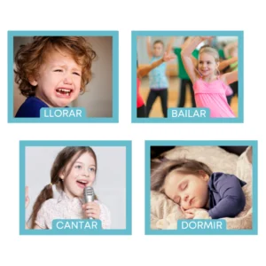 tarjetas de verbos